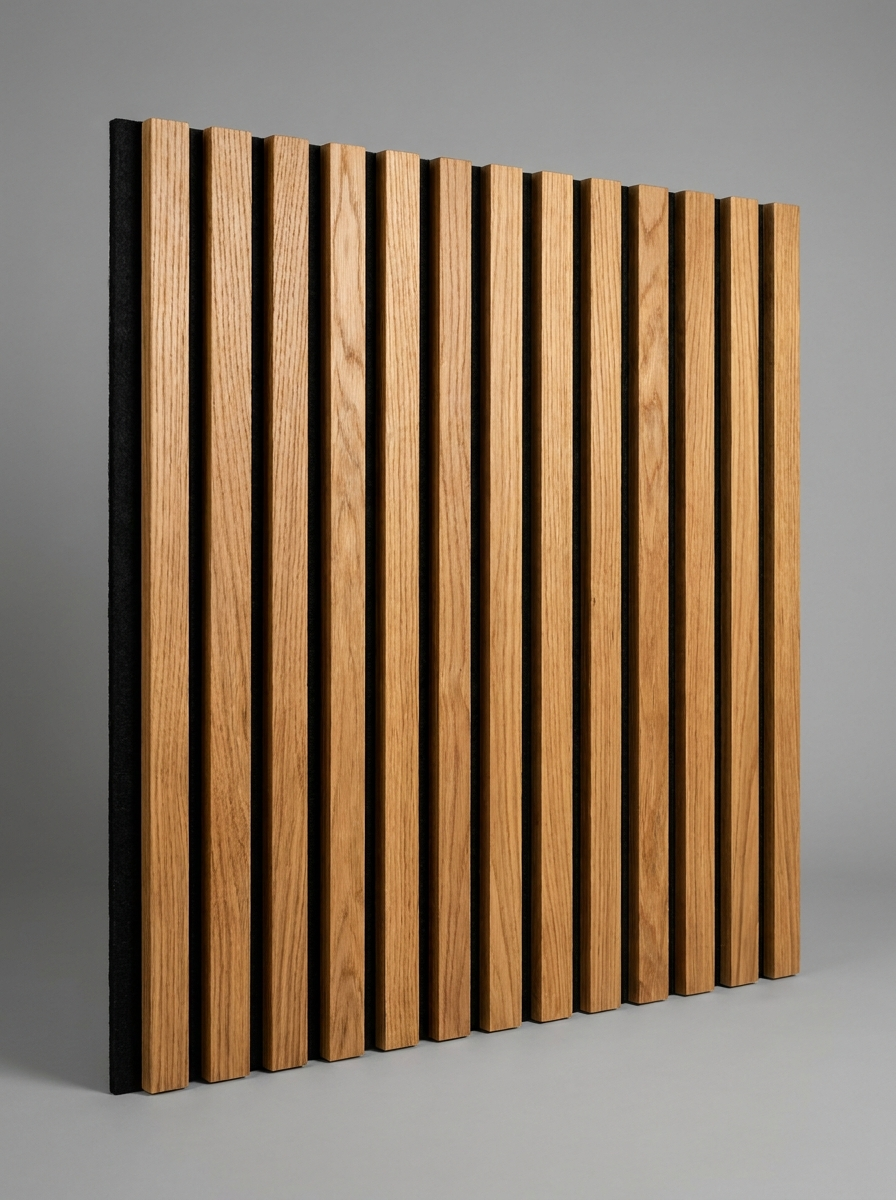 Panneau acoustique bois chêne