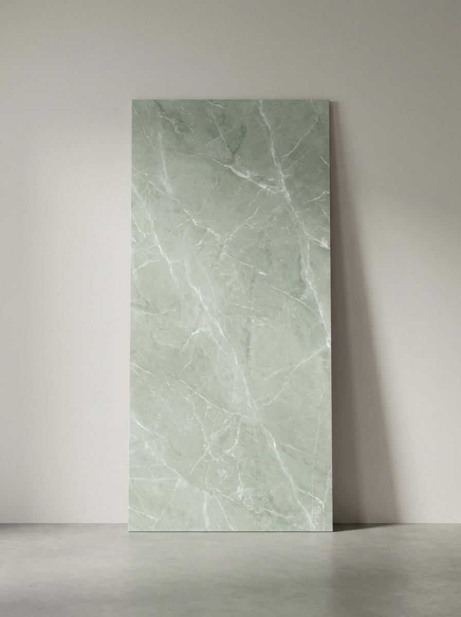 Plaque PVC Vert Sauge 260×120 cm — vue produit