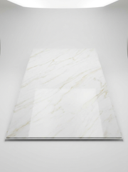 Panneau PVC effet marbre doré