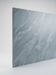 Panneau PVC effet marbre bleuté Oslo