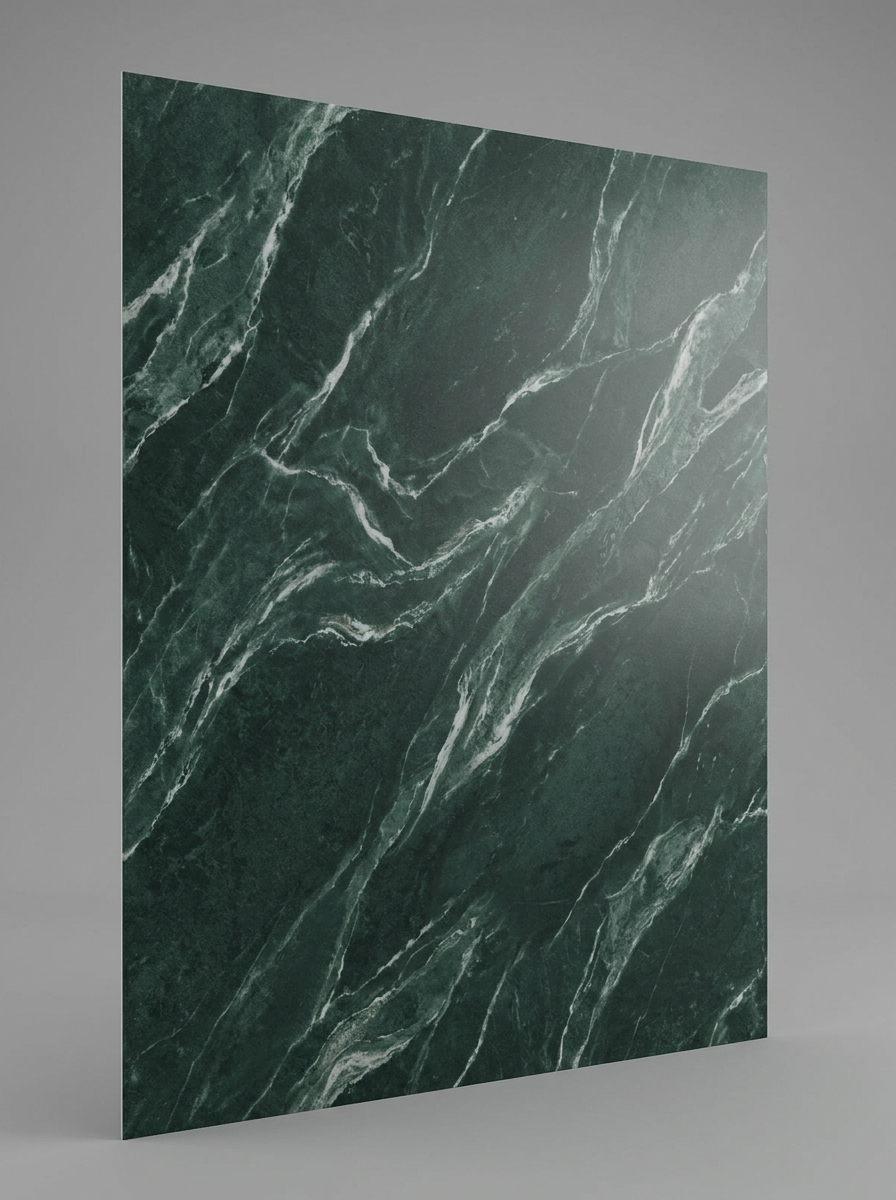 Panneau PVC effet marbre vert Arizona
