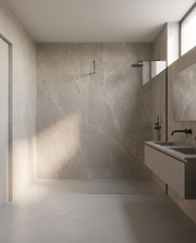 Panneau PVC Greige Minéral en salle de bain