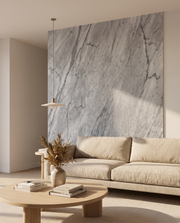 Panneau PVC Effet Marbre Gris en salon