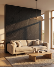 Panneau PVC Ardoise Noire en salon