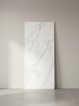 Panneau PVC Adhésif Effet Marbre Blanc – 260×120 cm