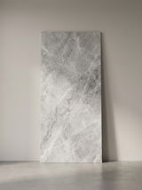 Panneau PVC Adhésif Effet Marbre Gris – 260×120 cm