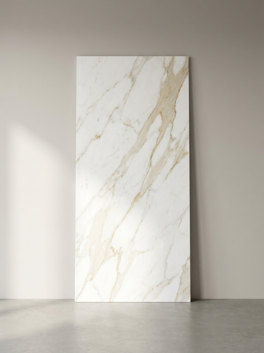 Plaque PVC Marbre Doré 260×120 cm — vue produit