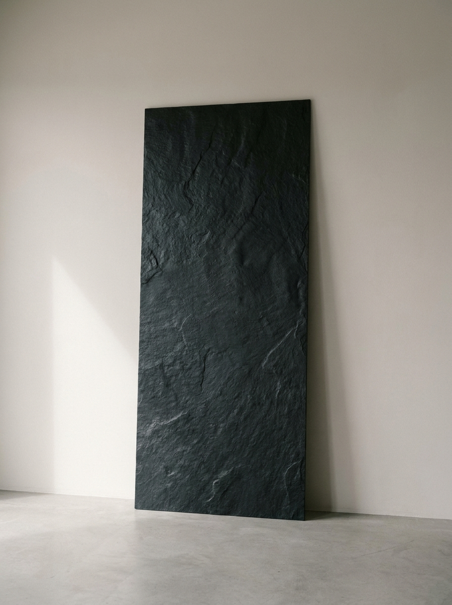 Plaque PVC Ardoise Noire 260×120 cm — vue produit